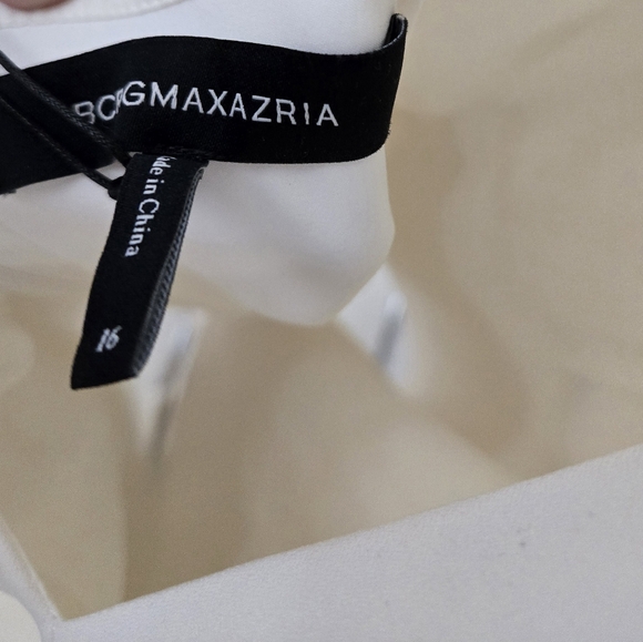 BCBG MAXAZARIA Halter Tiered Dress in White NEW - Picture 11 of 12